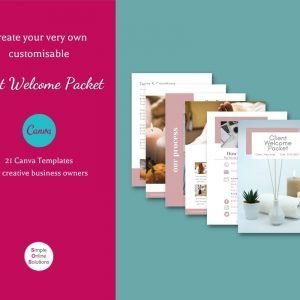 Client Welcome Packet - Canva template
