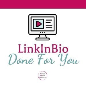 LinkInBio page done for you - product image