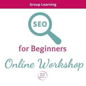 SEO for beginners online workshop